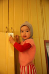 Kids Merino Knit Vest "Harvey Bubblegum"