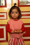 Kids Merino Knit Vest "Harvey Bubblegum"
