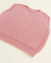 Kids Merino Knit Vest "Harvey Bubblegum"