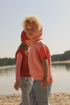 Kids Merino Knit Vest "Harvey Bubblegum"