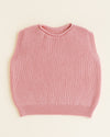 Kids Merino Knit Vest "Harvey Bubblegum"