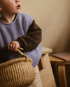 Kids Merino Knit Vest "Harvey Lilac"