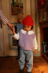 Kids Merino Knit Vest "Harvey Lilac"