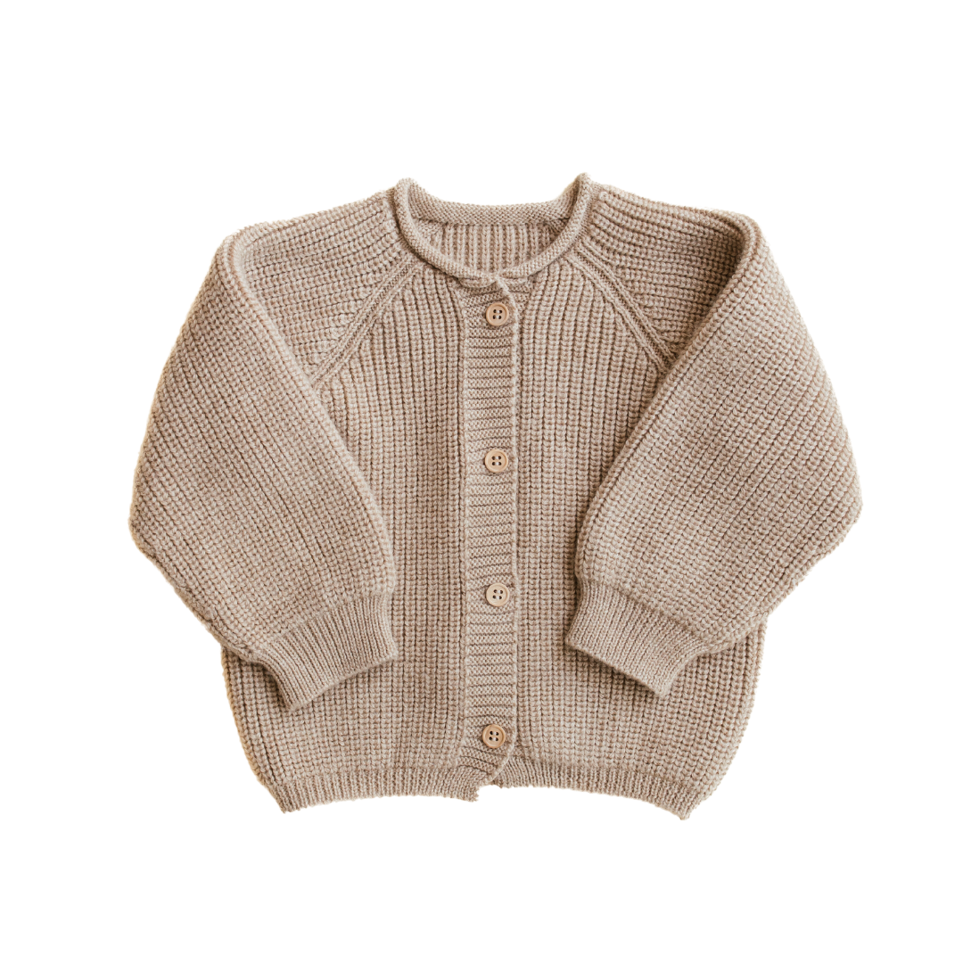 Cardigan Feine Strickwaren Poetry Cardigan Mit Trichterkragen Aus