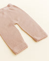 Merino Baby Knit Pants "Guido Apricot"