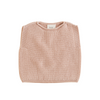 Baby Merino Strick Pullunder "Harvey Apricot"