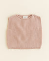 Baby Merino Strick Pullunder "Harvey Apricot"