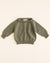 Merino Baby Knit Sweater "Georgette Artichoke"