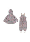 Lined Rain Set "Rainy Palme Kyoto"