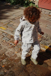 Lined Rain Set "Rainy Palme Sailor Check"
