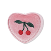 Samt Schmuckbox mit Halskette "Cherry"