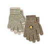 Handschuhe "Filla Lemon / Stripe", 2er Set