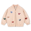Thermo Pailletten Bomberjacke "Juno Hearts Cameo Rose"
