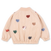 Thermo Pailletten Bomberjacke "Juno Hearts Cameo Rose"