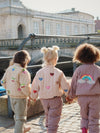 Thermo Pailletten Bomberjacke "Juno Hearts Cameo Rose"