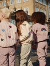 Thermo Pailletten Bomberjacke "Juno Hearts Cameo Rose"