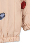 Thermo Pailletten Bomberjacke "Juno Hearts Cameo Rose"