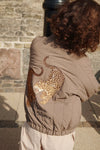 Thermo Bomberjacke "Juno Walnut"