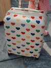 Reisekoffer "Travel Suitcase Bon Coeur Coloré"