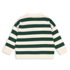 Organic Knit Polo “Manis Pine Grove Stripe”
