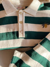 Organic Knit Polo “Manis Pine Grove Stripe”