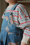 Organic Knit Sweater “Manis Antique Stripe”
