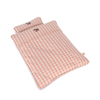 Puppen-Bettwäsche "Doll Bedding Powder Pink Check"