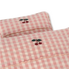 Puppen-Bettwäsche "Doll Bedding Powder Pink Check"