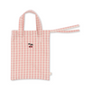 Puppen-Bettwäsche "Doll Bedding Powder Pink Check"