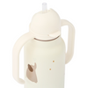 Thermo Water Bottle with Handles "Kimmie Elephant / Creme de la Creme" 250ml