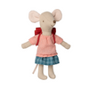 Tricycle Mouse Big Sister with Bag - red