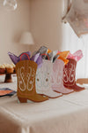 Paper bag "Western Boots Party Bags", set of 8