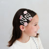 Hair Clips "Popcorn & Candyfloss Clic Clacs" set of 4