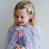 Hair Clips "Winged Unicorn & Rainbow Clic Clacs" set of 4