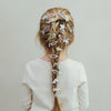 Hair Clips "Winged Unicorn & Rainbow Clic Clacs" set of 4