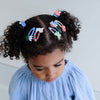 Hair Ties "Toadstool Mini Ponies", set of 8