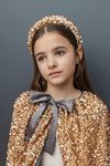 Headband "Sequin Alice Gold"