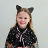 Hairband "Spooky Glitter Cat Ears"