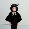 Katzen Kostüm "Black Cat Cape"