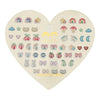 Sticker Earrings "Mix Novelty"