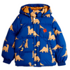 Kapuzen-Pufferjacke "Dinos aop" - blue