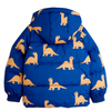Kapuzen-Pufferjacke "Dinos aop" - blue