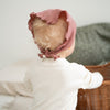 Merino Bandana Lätzchen "Abib Rose"