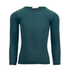 Merino Langarm Shirt "Atlantic - Ocean"
