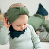 Merino Stirnband "Alba - Greenery"