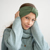 Merino Stirnband "Alba - Greenery"