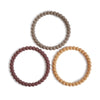Beissring "Pearl Bracelet Berry / Marigold / Khaki", 3-teilig