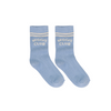 Organic Sport Socks "Veggie Club", breezy blue