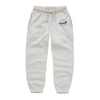 Organic Sweatpants "Saturn", light grey melee