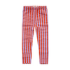 Organic Winter Leggings "Thin Stripe", lavender
